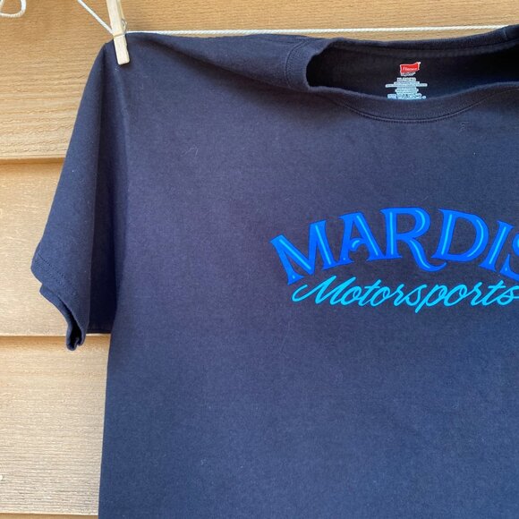 Hanes 2014 Marisa Motorsports Nostalgia Alcohol Dragster March Meet Champion Bla - Picture 2 of 14